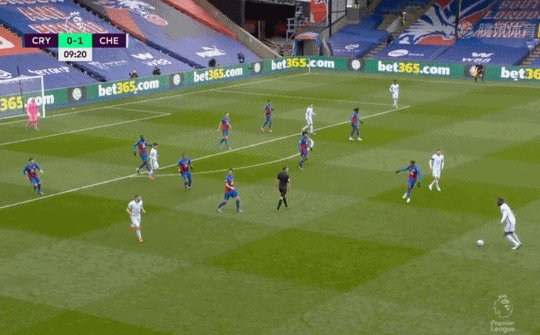 【英超】哈弗茨传射普利西奇梅开 切尔西4-1水晶宫