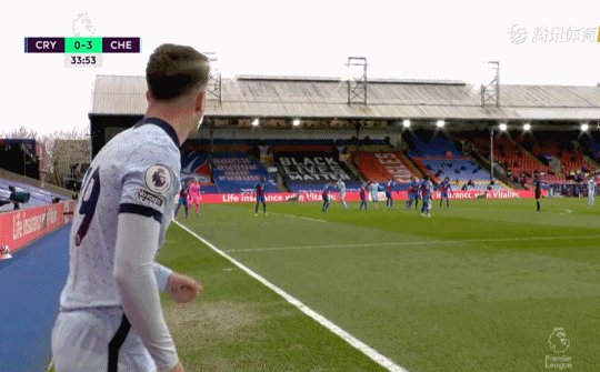 【英超】哈弗茨传射普利西奇梅开 切尔西4-1水晶宫